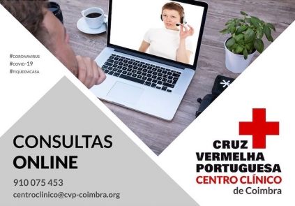 Centro Clínico da Cruz Vermelha com consultas online