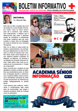 Boletim Informativo 121, maio 2025