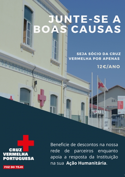 Seja Sócio da Cruz Vermelha Foz do Tejo